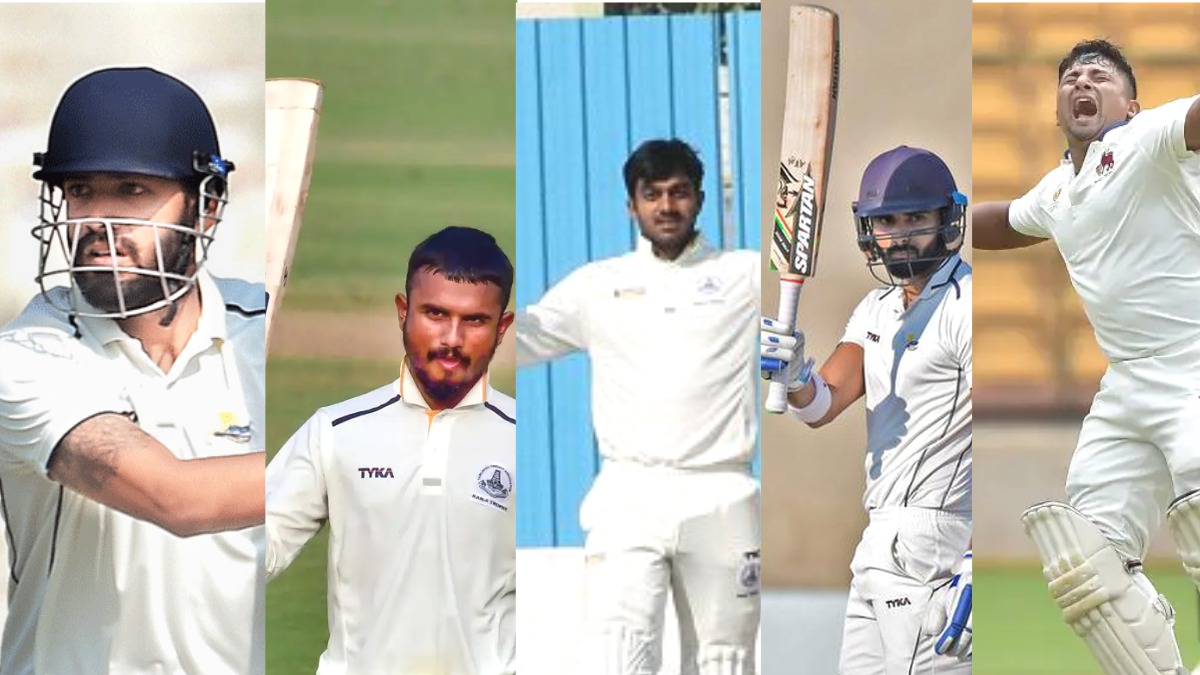 Ranji Trophy 2023 : List of top 5 batters who scored hundred in the mega Event
