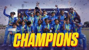 Women's Under-19 T20 World Cup 2023 : India beats England in the final to become the World Champions