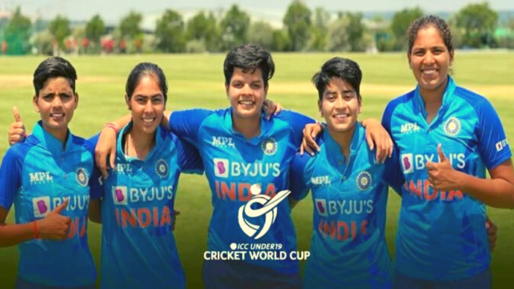 Women's Under19 World Cup Team India finally break the New Zealand