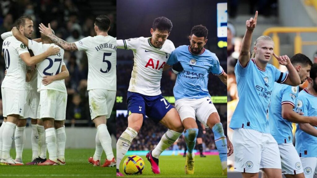 English Premier League 2022/23 : Man City can move 3 points closer to Arsenal if they pass the Tottenham Test!