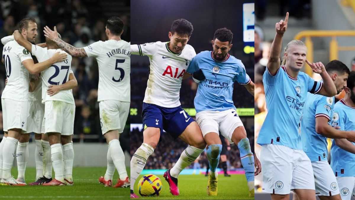 English Premier League 2022/23 : Man City can move 3 points closer to Arsenal if they pass the Tottenham Test!