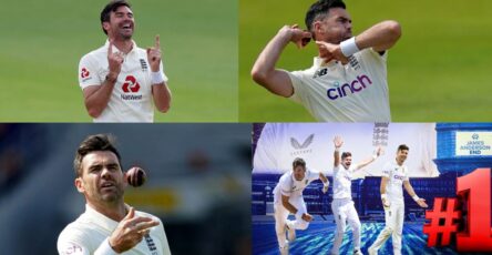 ICC World Test Rankings : James Anderson becomes #1 for the 6th time in his career!