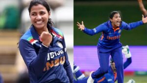 Indian spinner Sneha Rana leapfrogs to career best 6th in ICC T20I bowlers' ranking!