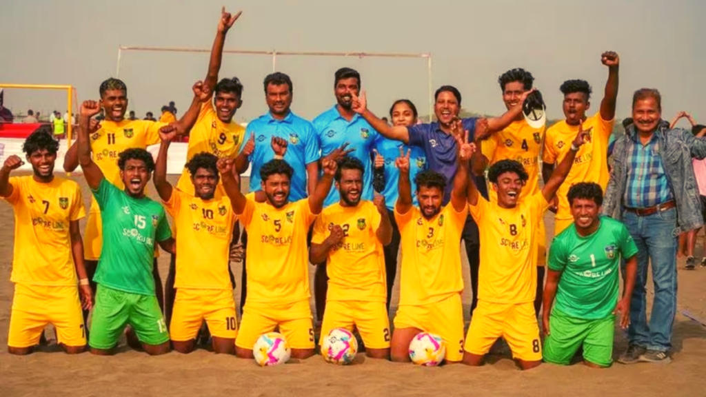 National Beach Soccer championship 2023 : Kerala becomes the inaugural champions!