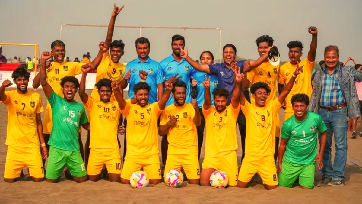 National Beach Soccer championship 2023 : Kerala becomes the inaugural champions!