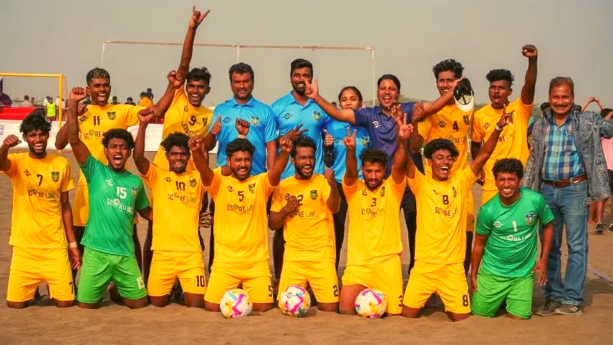 National Beach Soccer championship 2023 Kerala the inaugural