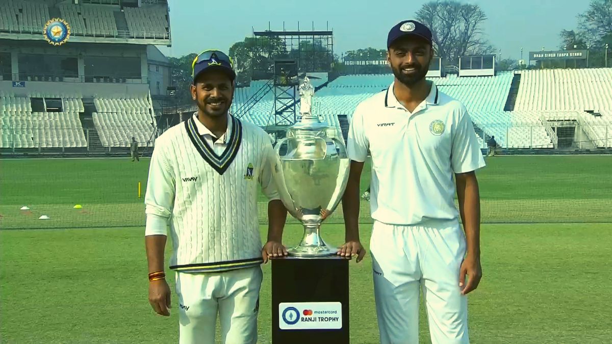 Ranji Trophy 202223 Final Saurashtra shines on Day 1 against Bengal at Eden Gardens