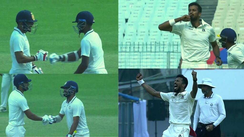 Ranji Trophy Final 2022/23 : Saurashtra take the lead through fifties from Harvik Desai, Sheldon Jackson and Arpit Vasavada!