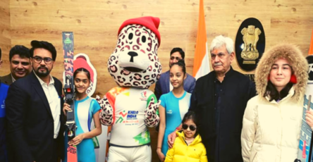 Watch : Anurag Thakur inaugurate the mascot, theme song and much more for Khelo India Games