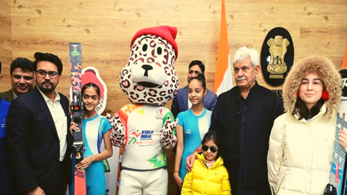 Watch : Anurag Thakur inaugurate the mascot, theme song and much more for Khelo India Games