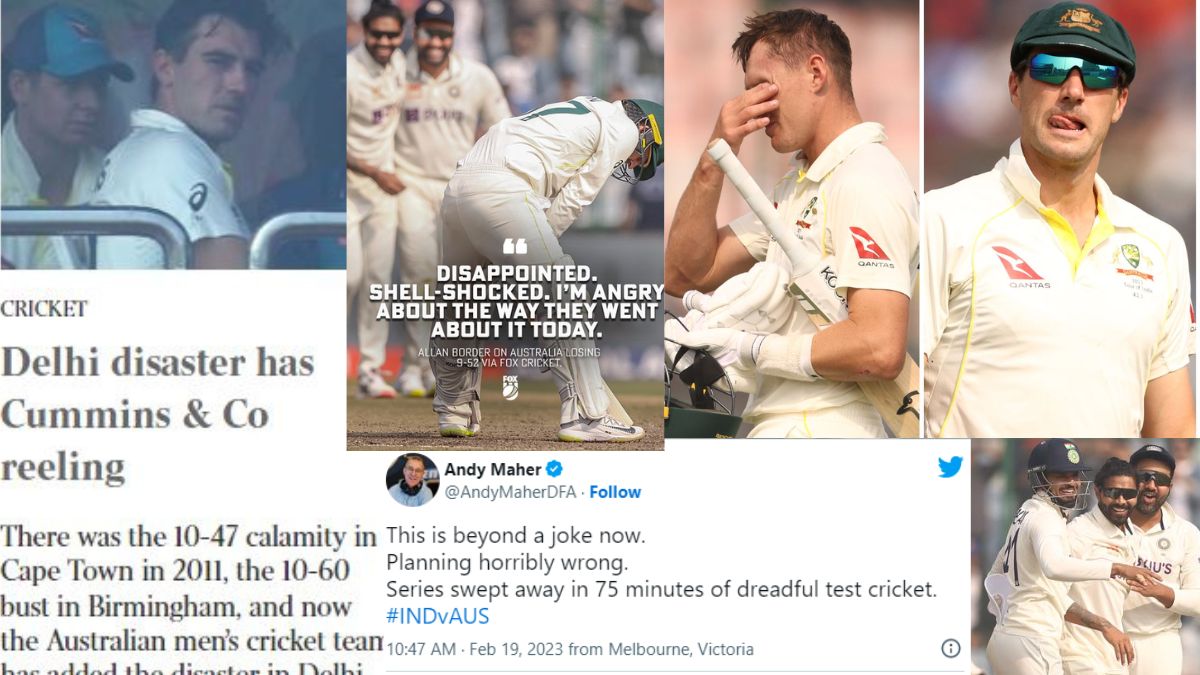 Watch : Australian Media and former Players' throw Verbal jabs at Aussie players after an incompetent loss at Delhi