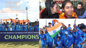 Watch : Indian U-19 World cup winning team greeted by fans at Delhi's IGI Airport
