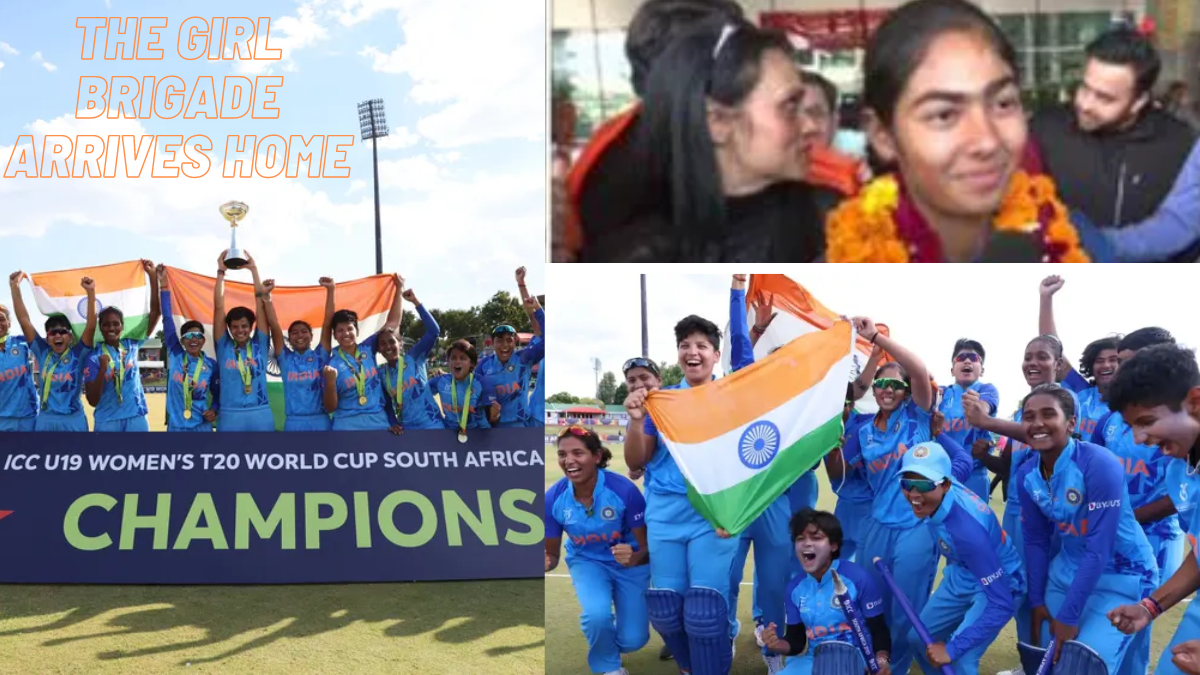 Watch : Indian U-19 World cup winning team greeted by fans at Delhi's IGI Airport