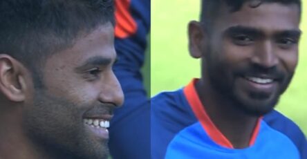 Watch : Suryakumar Yadav and KS Bharat receive their debut caps ahead of Ind Vs Aus 1st Test day 1