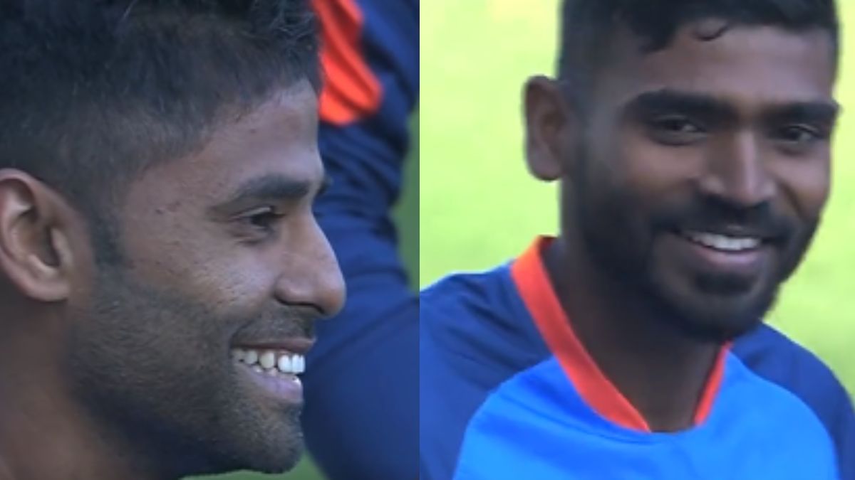 Watch : Suryakumar Yadav and KS Bharat receive their debut caps ahead of Ind Vs Aus 1st Test day 1