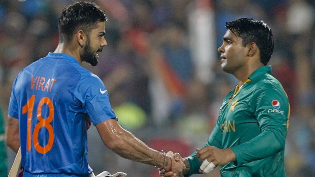 Virat Kohli and Umar Akmal