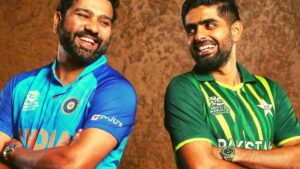 Rohit Sharma and Babar Azam