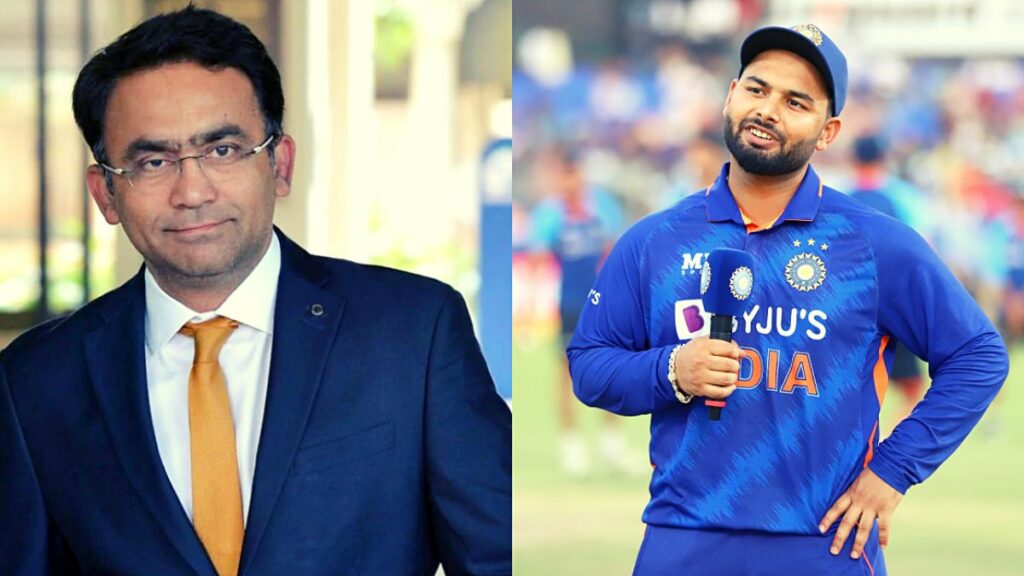 Rishabh Pant and Saba Karim