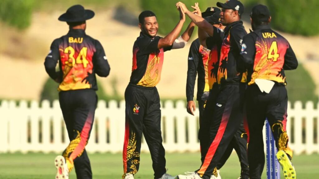 ICC CWC League 2 : Papua New Guinea register a 56-run win against United Arab Emirates!