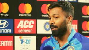 IND Vs AUS 1st ODI Hardik Pandya unbothered about Jasprit Bumrah's absence in the Indian team!