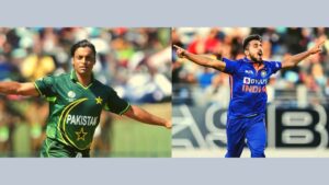 "I'm always there for him!" - Rawal Pindi Express Shoaib Akhtar offers help to Jammu Express Umran Malik!