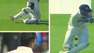 Mathew Hayden, Dinesh Kartik, Sunil Gavaskar and Ravi Shashtri react to KS Bharat's dropped catch!