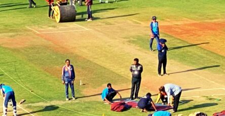 Indore Pitch Curator Job in trouble as the pitch rated poorly by ICC