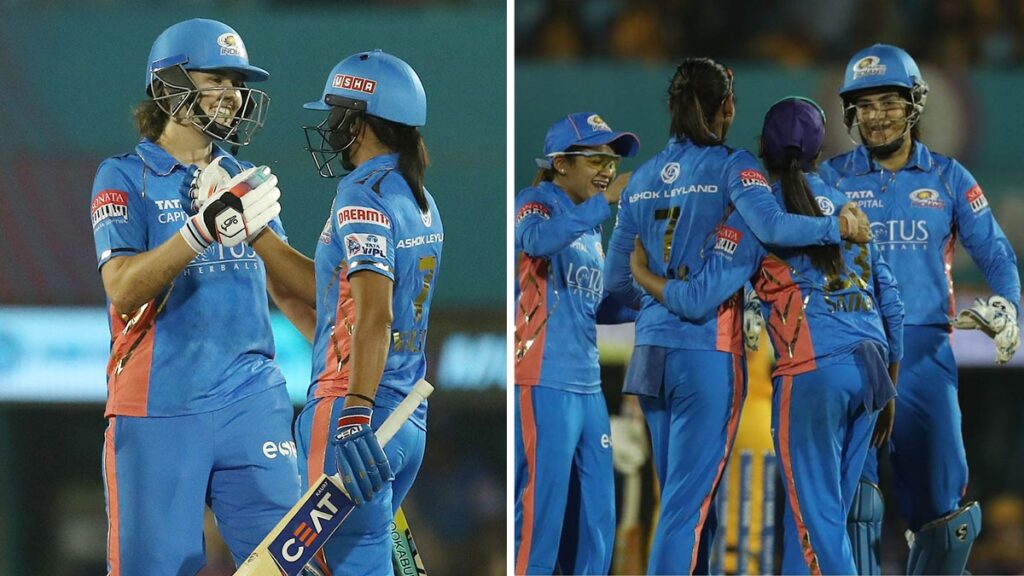 WPL 2023 Mumbai Indians Women continue their resilience! Still the only team with a 100% win record!