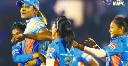 WPL 2023 : Mumbai Indians Women win their 2nd match on the trot!