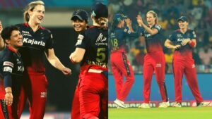 WPL 2023 : Royal Challengers Bangalore Women register their maiden victory against UP Warriorz!
