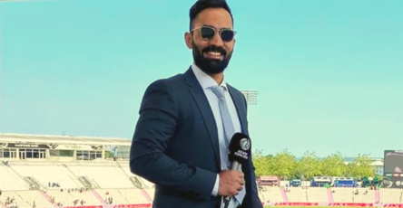 WTC Final 2023 : Dinesh Karthik provides his take on India's playing XI for the one-off Test against Australia!