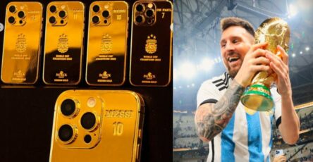 Watch : Argentina Captain Lionel Messi order 35 gold plated Iphones for entire 2022 FIFA World cup winning entourage