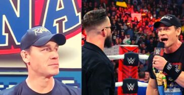 Watch : John Cena's emotional return to WWE Monday Night Raw! He will face Austin Theory at Wrestlemania for the US Title!