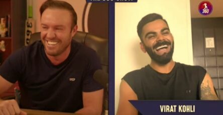 Watch Virat Kohli choose his Best and Worst partner while running in the middle on AB De Villiers' 360 show!