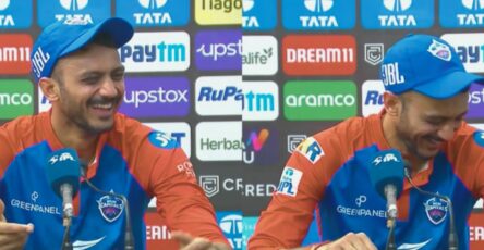 DC All-rounder Axar Patel blasts in laughter when asked about permanent position in the Batting order!