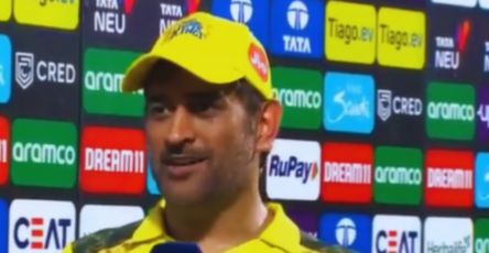 IPL 2023 : CSK Skipper Dhoni gives a cryptic suggestion about leaving his Captaincy following poor bowling performance!