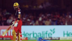 IPL 2023 : Dinesh Karthik buzzing after Virat Kohli punishes "The Big Dog" last night at Chinnaswamy!