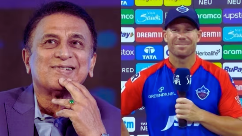 IPL 2023 : Sunil Gavaskar highlights David Warner's failure at Feroz Shah Kotla after the Aussie spoke about his return to DC's home ground!