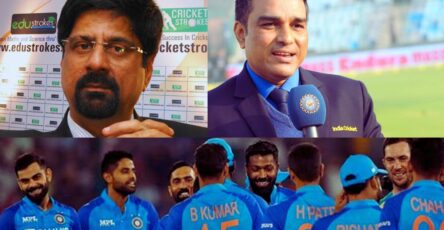Kris Srikkanth indirectly asks Sanjay Majrekar to stop favoring Mumbai players when asked about naming their World cup probable 11s!