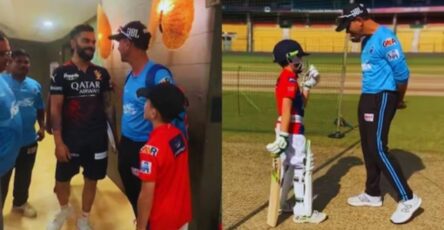 Watch: Ricky Ponting's son shows off his skills while batting in nets
