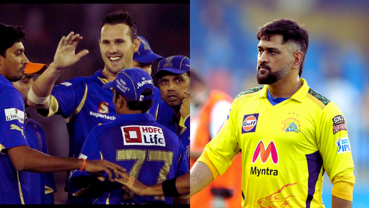 Shaun Tait calls out Dhoni to come and Bat for CSK instead of "just sitting in the dug out"!