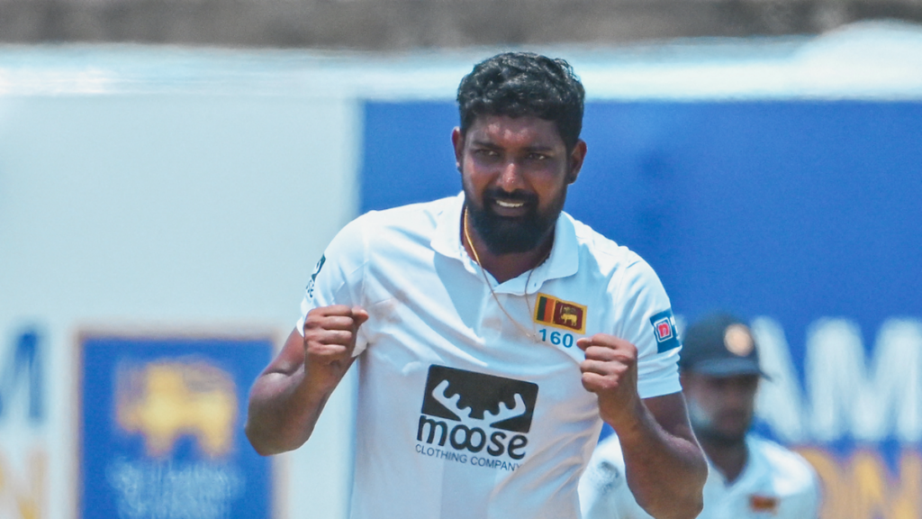 Sri-Lankan spinner Prabath Jayasuriya enters history books! Breaks a 71-year-old record.