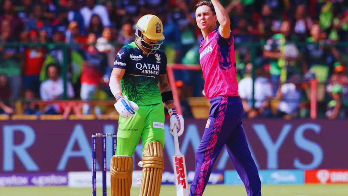 Watch: Fans Reaction after Virat Kohli's Dismissal For Golden Duck vs RR