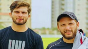 Don’t call me ‘sasur’: Shahid Afridi funny Interaction With Shaheen Afridi goes viral