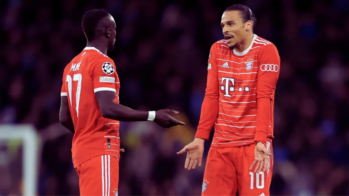 Champions League 2022/23 : Bayern Munich's Leroy Sane and Sadio Mane involved in a physical altercation! Find out