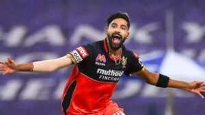 Mohammed Siraj