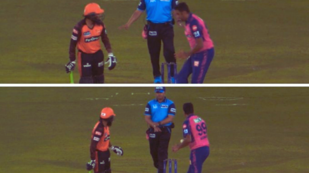Watch : Ravichandran Ashwin's Mankad attempt on Adil Rashid denied by the Umpire even before the bowler appealed!