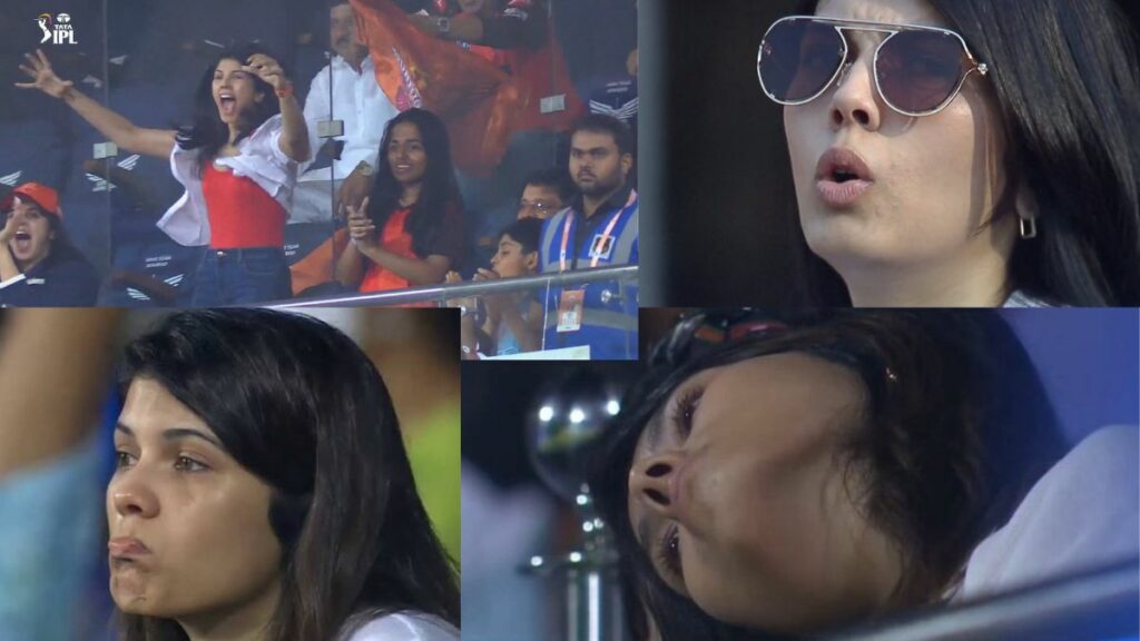Watch SRH Owner Kaviya Maran go through emotional roller coaster following loss 5-wicket loss against LSG!