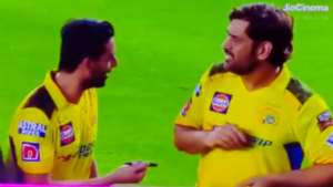 Watch: Deepak Chahar annoy MS Dhoni for his autograph after IPL 2023 Final!