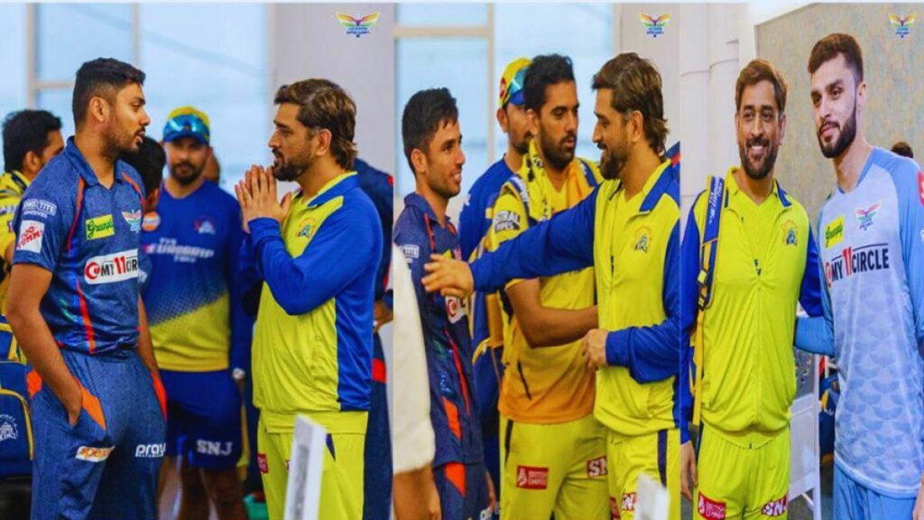 MS Dhoni And Naveen-Ul-Haq Were Both Photographed, the Comments Are Clearly About Virat Kohli
